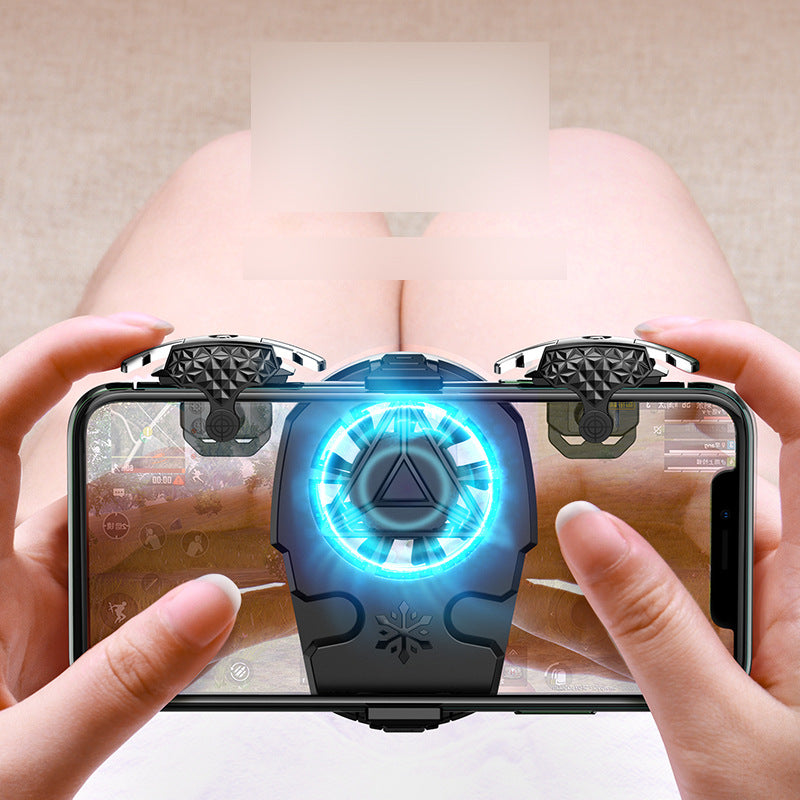 Rechargeable mobile phone radiator eat chicken artifact integrated 2-in-1 Z02 heat-eating chicken artifact suit