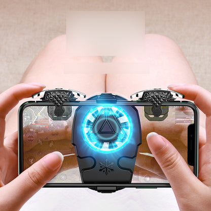 Rechargeable mobile phone radiator eat chicken artifact integrated 2-in-1 Z02 heat-eating chicken artifact suit