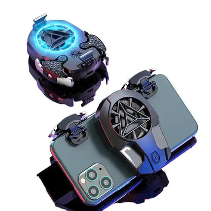 Rechargeable mobile phone radiator eat chicken artifact integrated 2-in-1 Z02 heat-eating chicken artifact suit