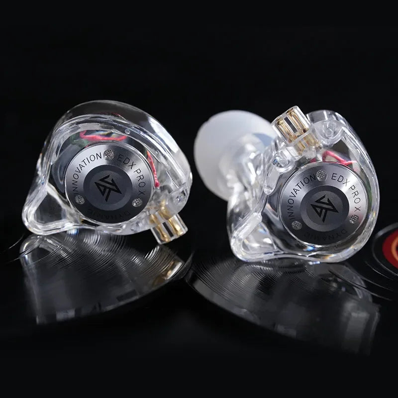 Auriculares KZ com Fio e Microfone | Som Hi-Fi