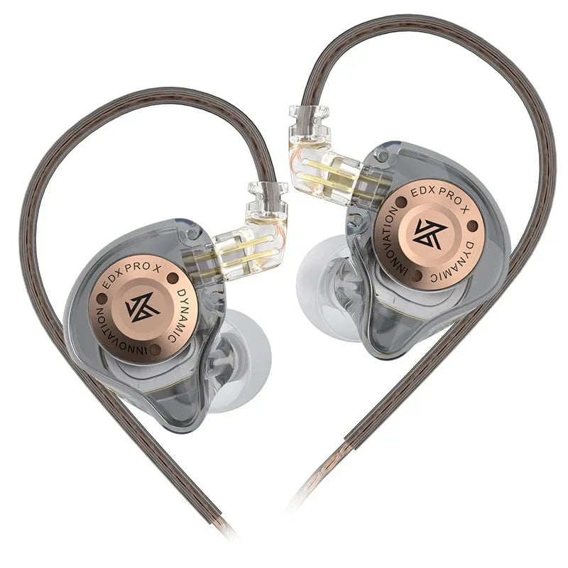 Auriculares KZ com Fio e Microfone | Som Hi-Fi