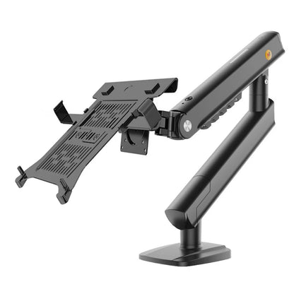 2 in 1 NB NEW F80 + FP-2 for 17-30' Monitor + 10'-17' Laptop Desktop Holder Notebook Computer Mount Stand Laptop Clamp