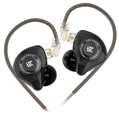 Auriculares KZ com Fio e Microfone | Som Hi-Fi