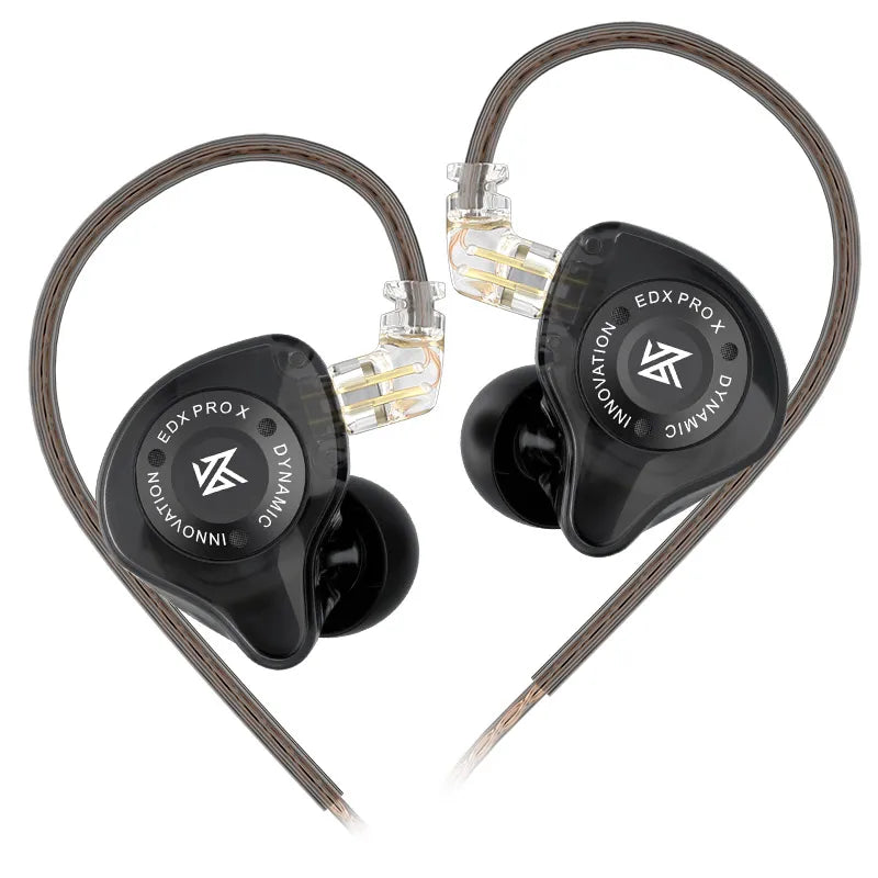 Auriculares KZ com Fio e Microfone | Som Hi-Fi
