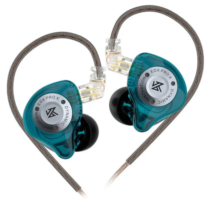 Auriculares KZ com Fio e Microfone | Som Hi-Fi