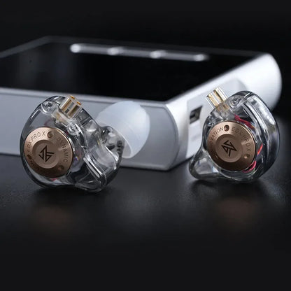 Auriculares KZ com Fio e Microfone | Som Hi-Fi