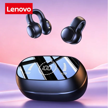 Lenovo High Quality Bone Conduction Wireless Earphones Bluetooth Noise Reduction Sports Earphones Suitable for Xiaomi Iphone