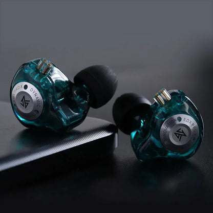 Auriculares KZ com Fio e Microfone | Som Hi-Fi